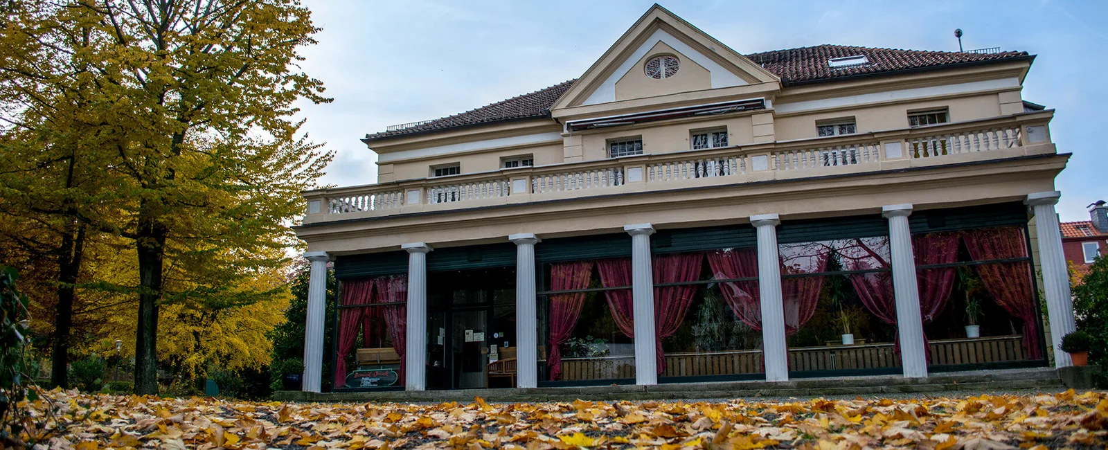 Die Villa mit Terrasse
